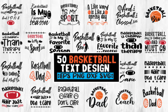 50 Basketball SVG Designs for Crafts & Graphics