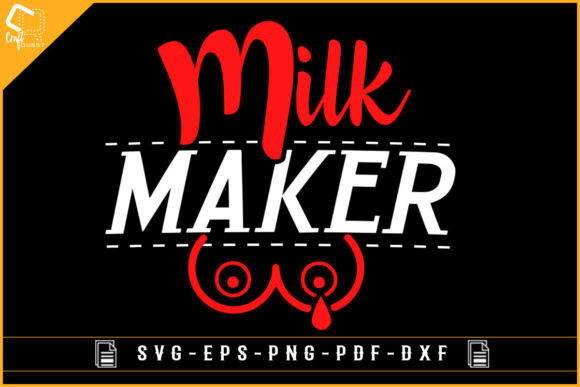 Milk Maker Graphics for Crafts